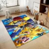 15 Size Digimon Adventure Monster Pattern Rug Carpet for Living Room Bathroom Mat Creative Doormat Carpet 5 - Anime Rugs Store
