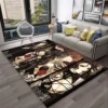 3D Anime Black Butler Cartoon Carpet Rug for Home Living Room Bedroom Sofa Doormat Decor kids 1 - Anime Rugs Store