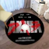 Akira Movie CD Rug Retro Round Carpet Fashion Round Bathroom Anti Slip Floor Mat Black Floor 2 - Anime Rugs Store