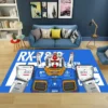 Bandai Mobile Suit Gundam Carpet GUNDAM Anime Cartoon Cushion Bathroom Rug Non slip Entrance Doormat Floor 1 - Anime Rugs Store