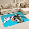 JoJo Bizarre Adventure Door Mat Dio Kitchen Carpet Cartoon Living Room Anime Rugs Carpets Balcony Home 13 - Anime Rugs Store