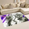 JoJo Bizarre Adventure Door Mat Dio Kitchen Carpet Cartoon Living Room Anime Rugs Carpets Balcony Home 21 - Anime Rugs Store
