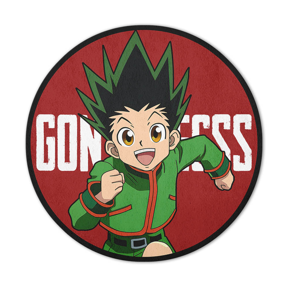 TR2705220103 Animerugs Hunter x Hunter Shape Rubber Doormat Gon Freecss mk4 - Anime Rugs Store