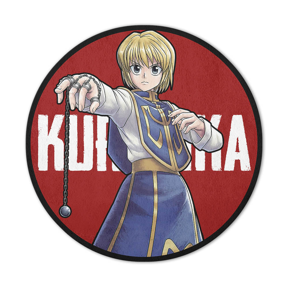 TR2705220107 Animerugs Hunter x Hunter Shape Rubber Doormat Kurapika mk4 - Anime Rugs Store