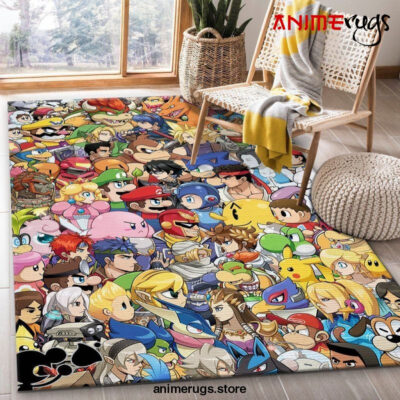 super mario anime area rug living room and bed regtangle carpet floor decor home dreamrooma 962 400x400 1 - Anime Rugs Store